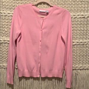 Soft pink cardigan. Never worn!!